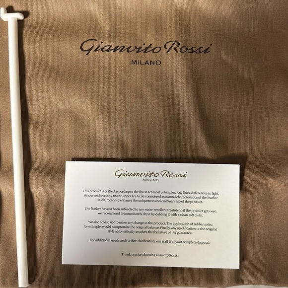 “””a GIANVITO ROSSI “” box for sale 🤎🖤 - Picture 3 of 9